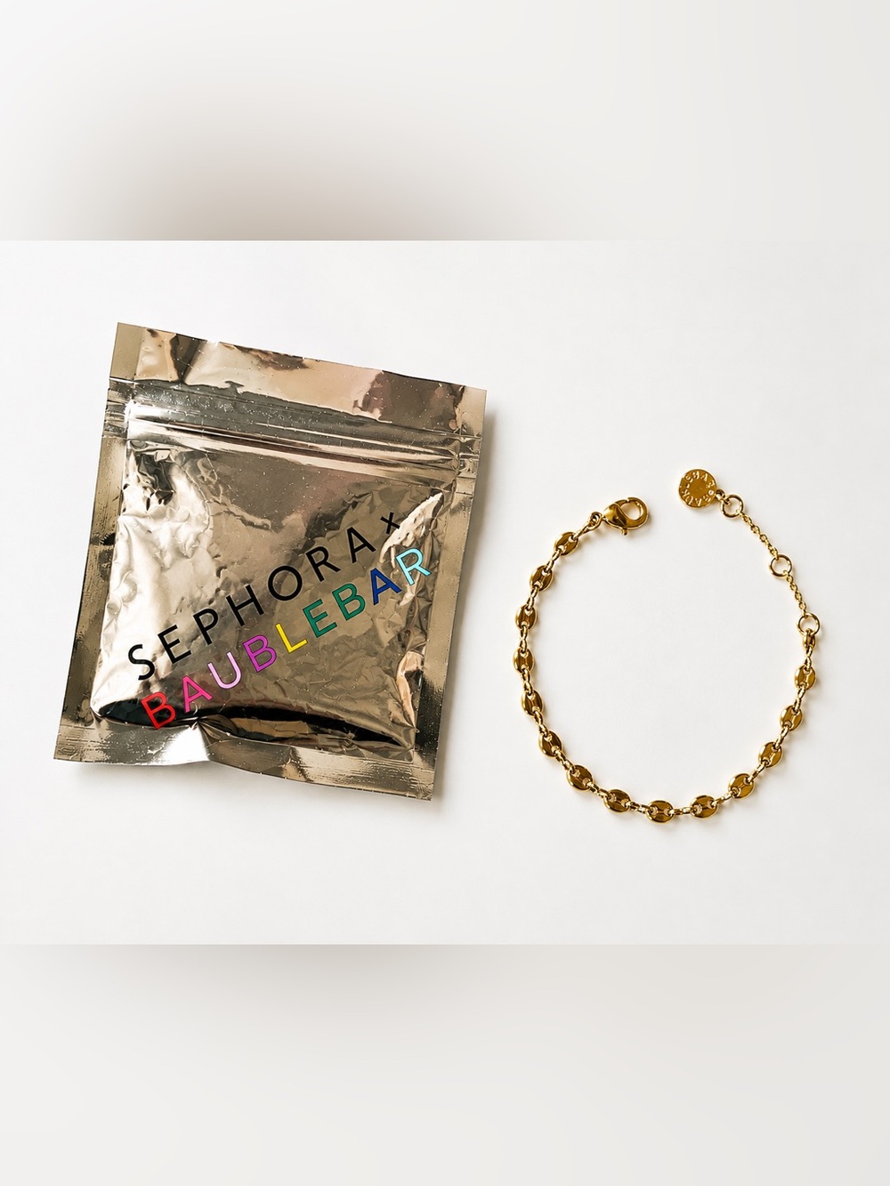 BAUBLEBAR Gold Chain Waterproof Bracelet